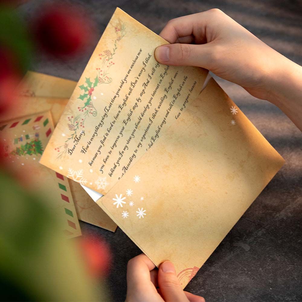 DIY 6개 세트: 인사 카드, 초대장, 눈사람 그림, - Letter Envelope Kraft 리뷰 및 가격