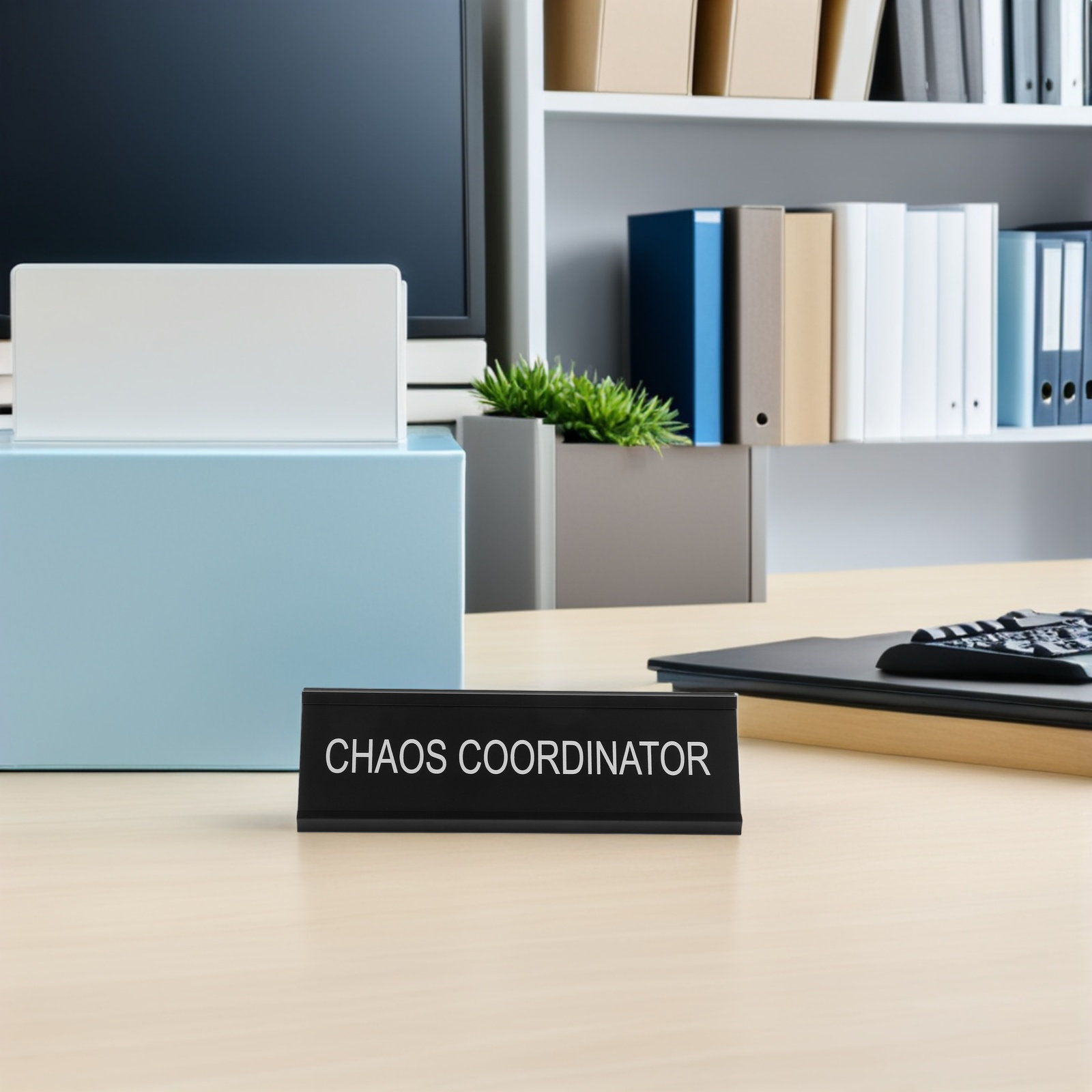 L자형 혼란 조정자 데스크 이름표, 알루미늄 합금 소재 - Desk Name Plate 리뷰 및 가격