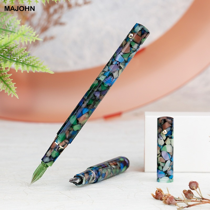 마존 N8 레진 유리 딥펜 잉크펜 수제 닙 필기용 만년 - Stationery Supplies Business 리뷰 및 가격