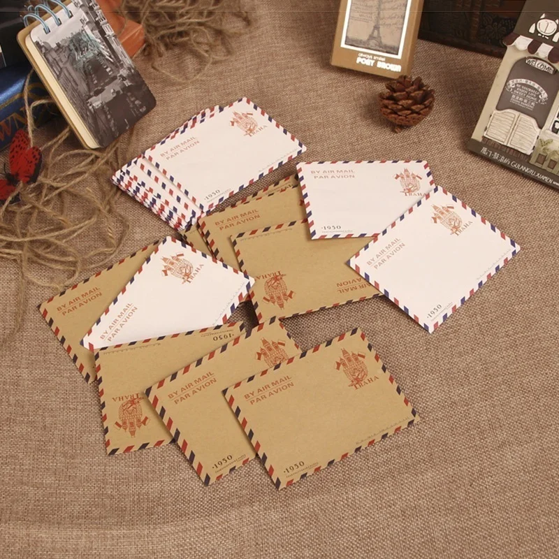 10개입 9.7*7.5cm 레트로 인기 봉투형 우편물용 - Letter Envelope Kraft 리뷰 및 가격