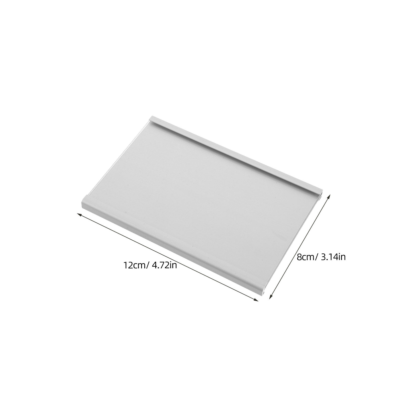 알루미늄 합금 재질의 이름표 부착대, 접착식, 7.5c - Desk Name Plate 리뷰 및 가격