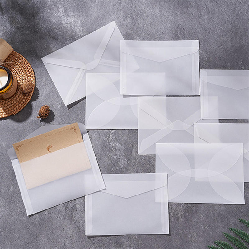 50 개/몫 초대장용 빈 반투명 봉투 엽서 유럽 선물  - Letter Envelope Kraft 리뷰 및 가격